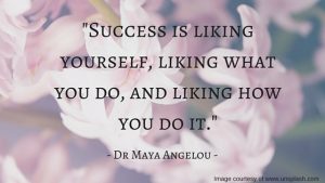 Defining your own success